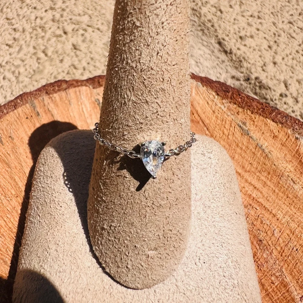 COPY - Sterling silver 925 chain ring